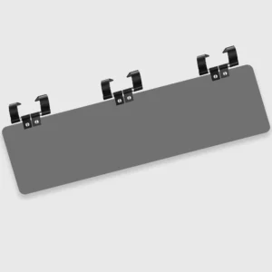 Gray Polarized Semi Truck Sun Visor Extender